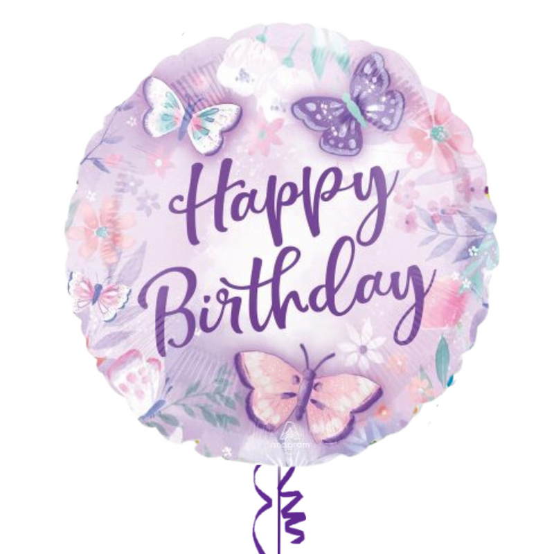 Butterfly Happy Birthday Balloon Bouquet