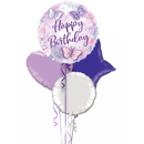 Butterfly Happy Birthday Balloon Bouquet