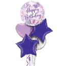 Butterfly Happy Birthday Balloon Bouquet