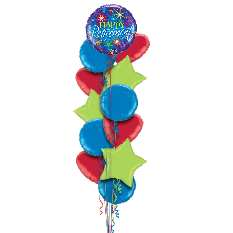 Happy Retirement Balloon Bouquet